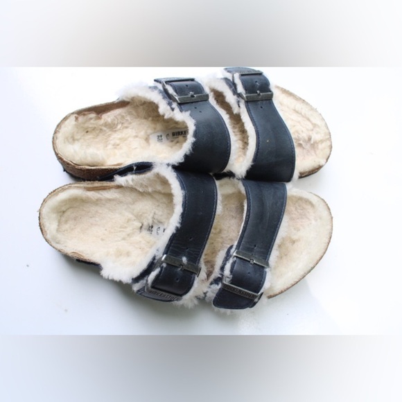Birkenstock Arizona Shearling sandals - Picture 8 of 16